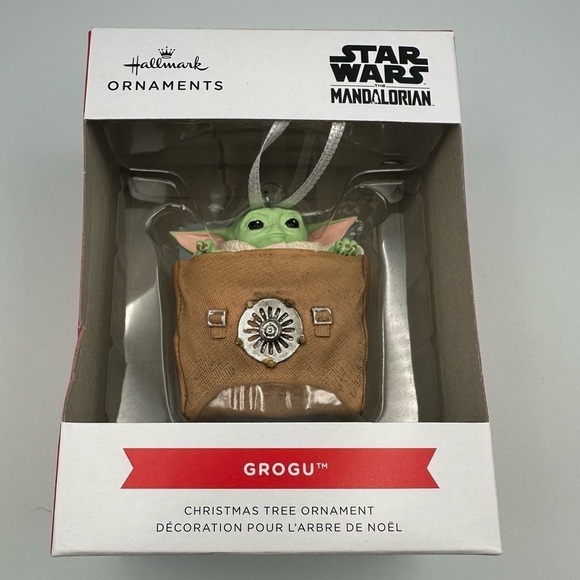 Available to ship Dec 4 4Hallmark Ornament Star Wars - the Mandalorian Grogu - Picture 5 of 7